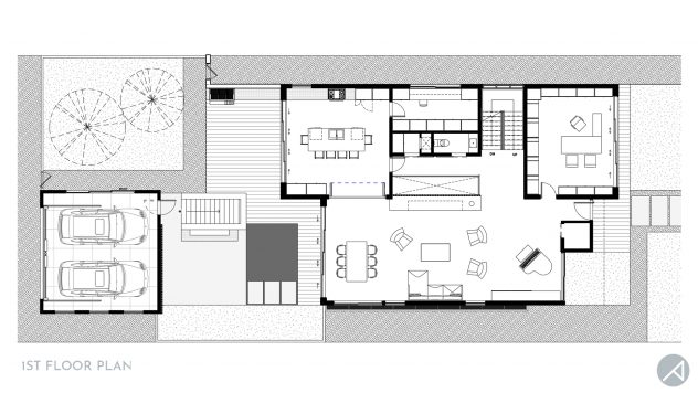 4 Bedroom Scandinavian House Plan Modern House Plans   Floor Plan1 000 002 632x356 