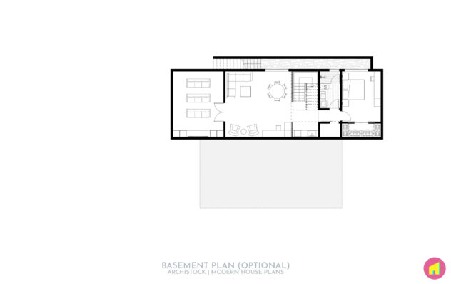 Scandinavian style house plan