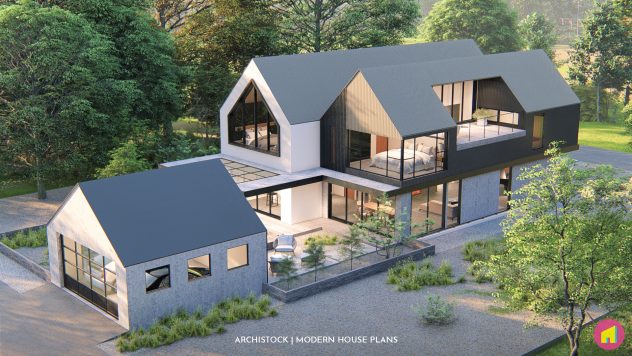 Modern Scandinavian House Plan