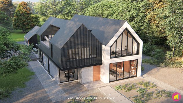 Modern Scandinavian House Plan