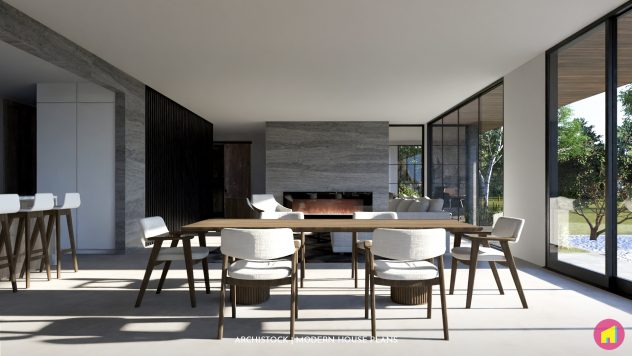 Modern minimalist house