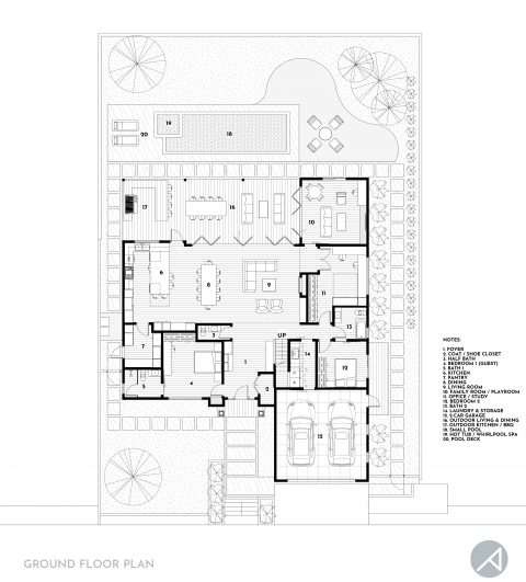 5-Bedroom Craftsman-style House Plan - Modern House Plans