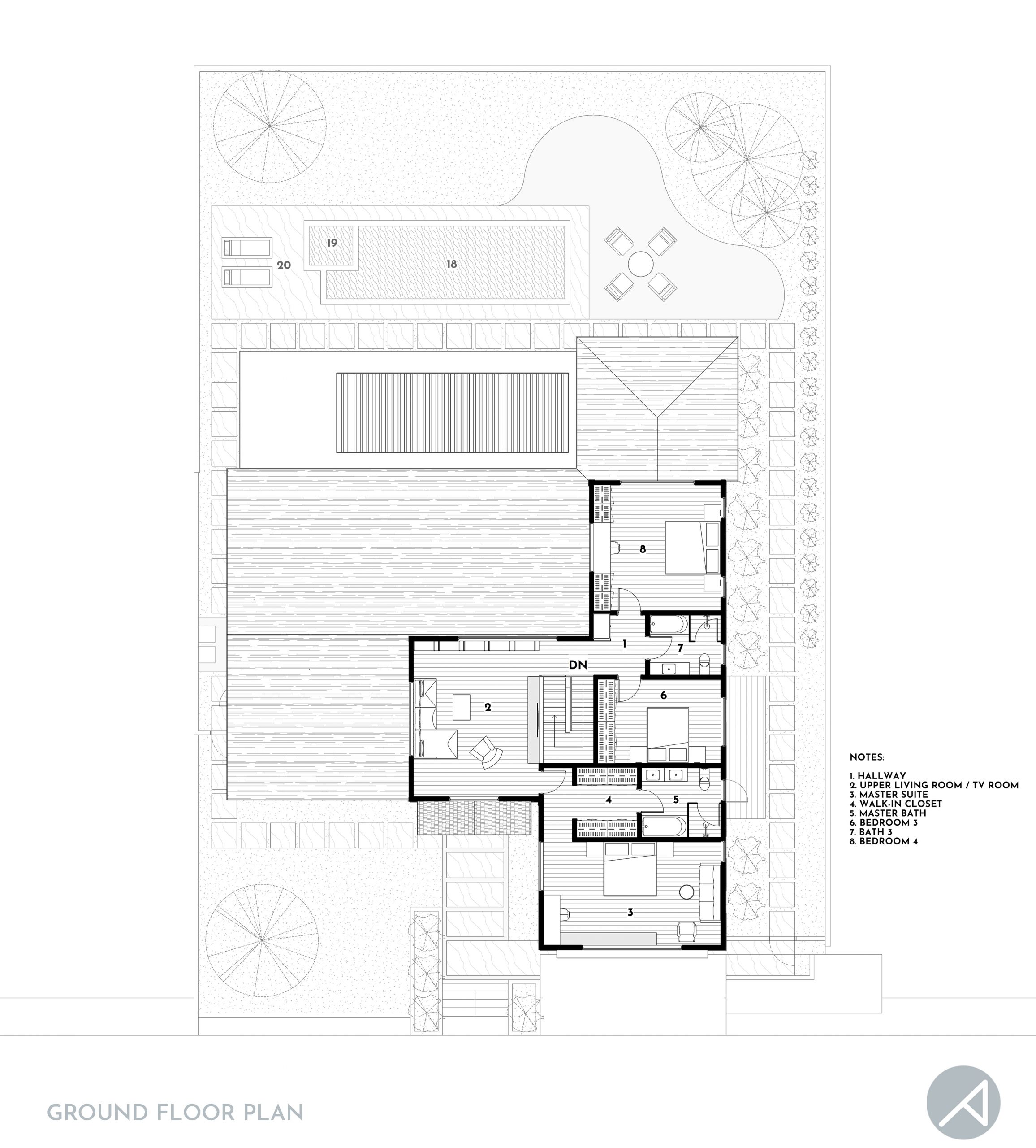 Modern Coastal House Plan - Modern House Plans