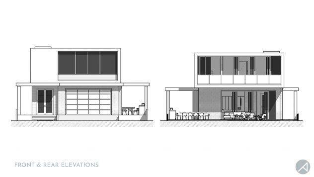 Modern Lake House Plan