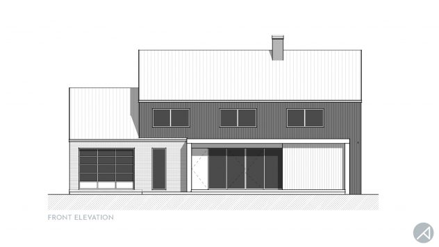 Modern Barn House Plan