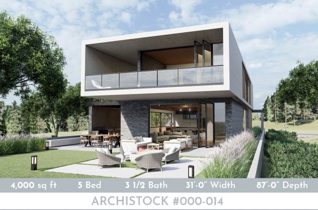 Modern Minimalist House Plan