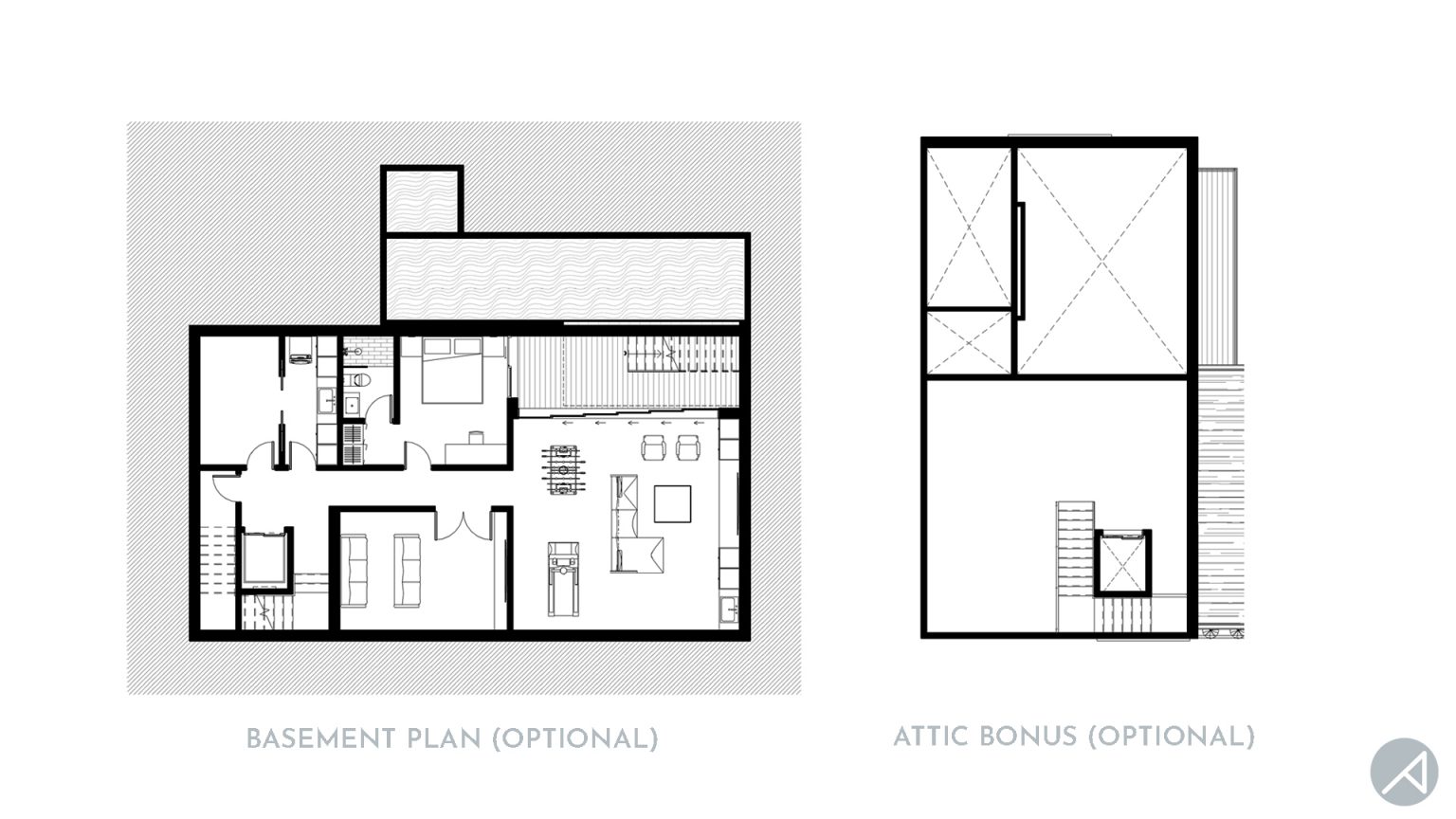 Modern French Contemporary Farmhouse Plan Modern House Plans   Floor Plan 000 016 3 1536x864 