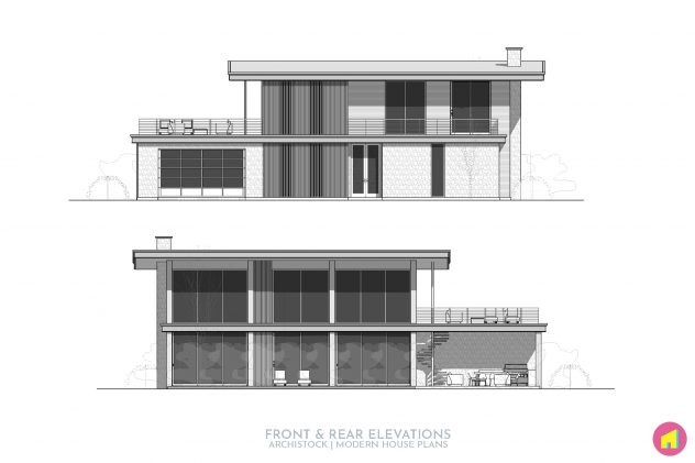 Pacific Northwest Contemporary House Plan